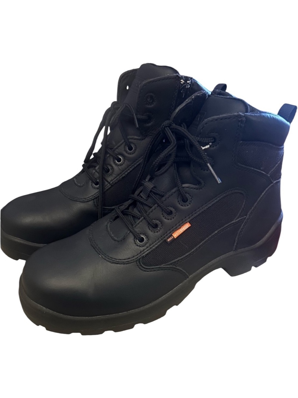 NWOT REDWING WORX ELECTRUM Size 11.5 Men's 6” Waterproof Safety Toe Boot  Black
